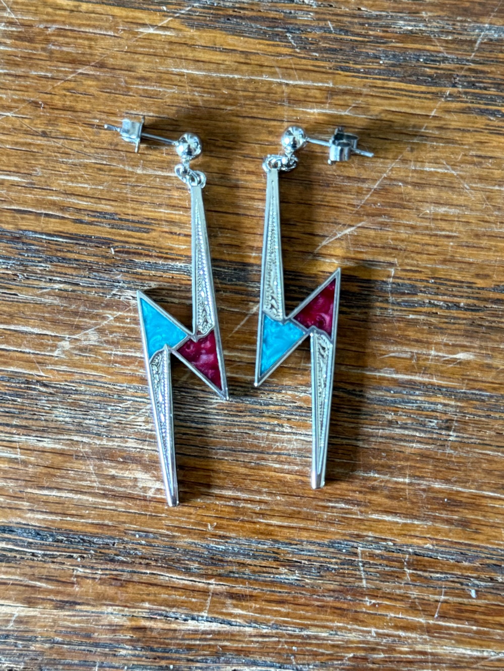 Montana Silversmith Lightning Bolt Earrings